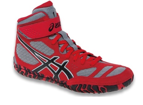 Men's AGGRESSOR 5, Sheet Rock/Classic Red, Wrestling Shoes